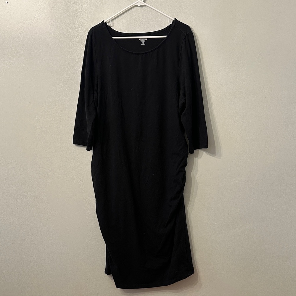 Old Navy Black Maternity Dress